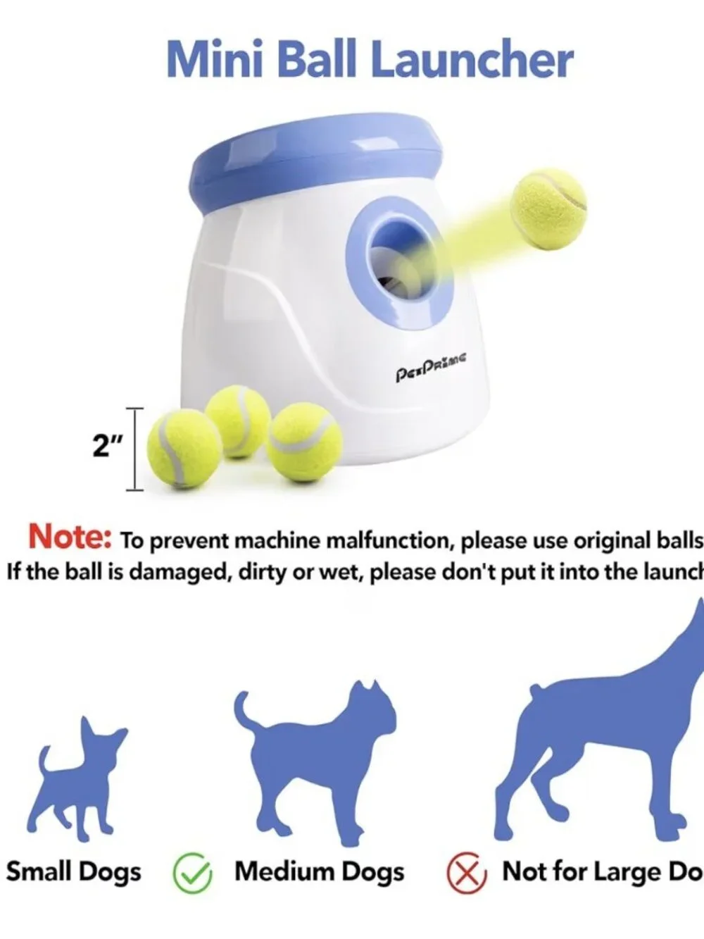 PetPrime Dog Automatic Ball Launcher